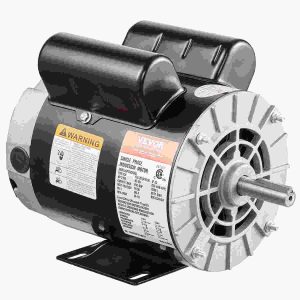 VEVOR 2HP SPL Air Compressor Motor - 115/230V, 20/10A, 3450RPM, 56 Frame, Reversible CW/CCW - High-Performance Electric Motor for Industrial & Commercial Air Compressors