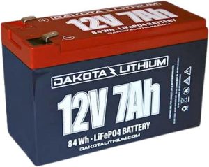DAKOTA LITHIUM 12V 7AH BATTERY