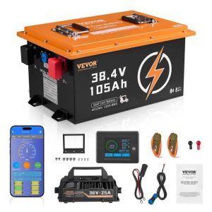 VEVOR 36V 105Ah LiFePO4 Battery