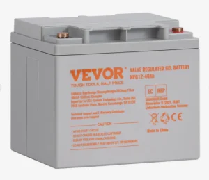 VEVOR Deep Cycle Battery, 12V 40AH