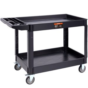 VEVOR 2-Shelf Heavy-Duty Utility Service Cart