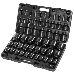 VEVOR 29-Piece 3/4" Drive SAE Impact Socket Set